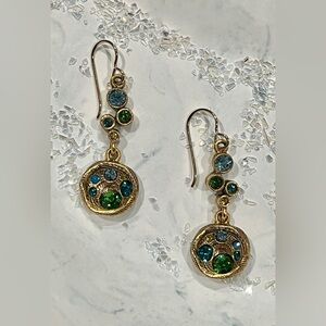 PATRICIA LOCKE ‘BELLA LUNA’ EARRINGS IN SURF (2011)